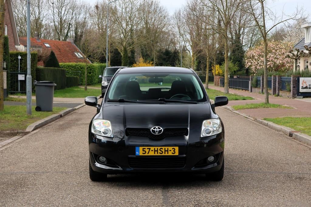 Toyota Auris 1.6-16V Sol | NAVI | CLIMA | CRUISE | TREKHAAK, 450 kg, Gebruikt, 4 cilinders, Zwart