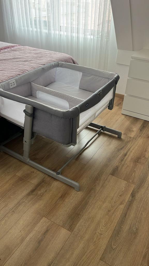 Chicco Next2Me Forever Co-sleeper Tweeling Wieg, Ophalen of Verzenden, Zo goed als nieuw, Wieg