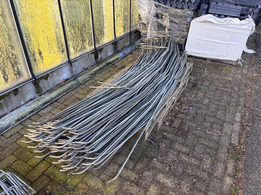 Tunnelbogen tunnelijzer - 60 stuks+ - 280cm breed, Tuin en Terras, Gebruikt, Overige materialen, Kweekkas, Ophalen