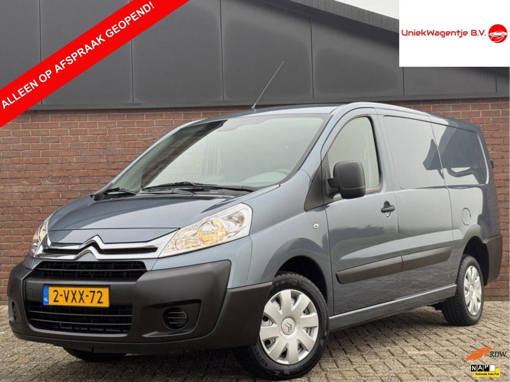 Citroën Jumpy 12 1.6 HDI L2H1 | NL-AUTO! | 1E EIGENAAR!, Auto's, Voorwielaandrijving, Euro 5, Gebruikt, Zwart