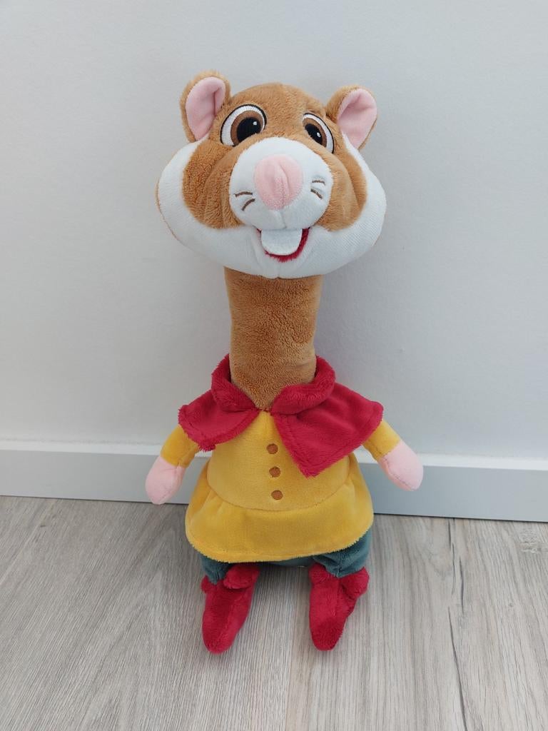 Knuffel hamster Efteling langnek AH Albert Heijn L218, Kinderen en Baby's, Speelgoed | Knuffels en Pluche, Ophalen of Verzenden