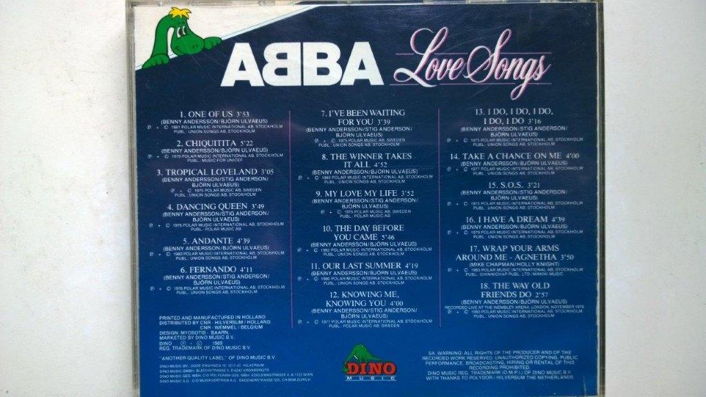 ABBA - Love Songs, Ophalen of Verzenden, Zo goed als nieuw