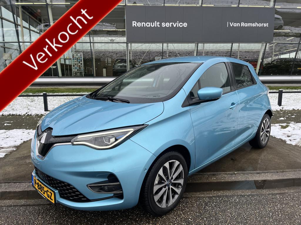 Renault ZOE E-TECH ELECTRIC R135 Intens 52 kWh (ex Accu-huur, 12 maanden, 136 pk, Gebruikt, Zwart
