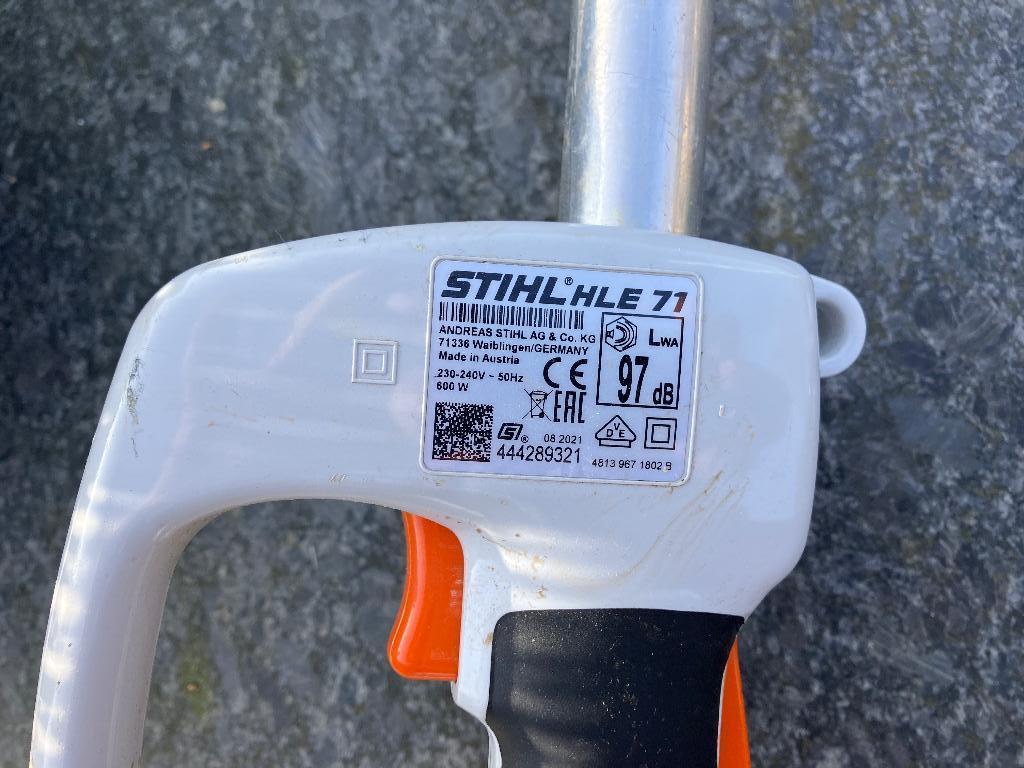 Stok Heggenschaar Stihl HLE71 230V, Tuin en Terras, Ophalen, Gebruikt, Elektrisch, Stihl