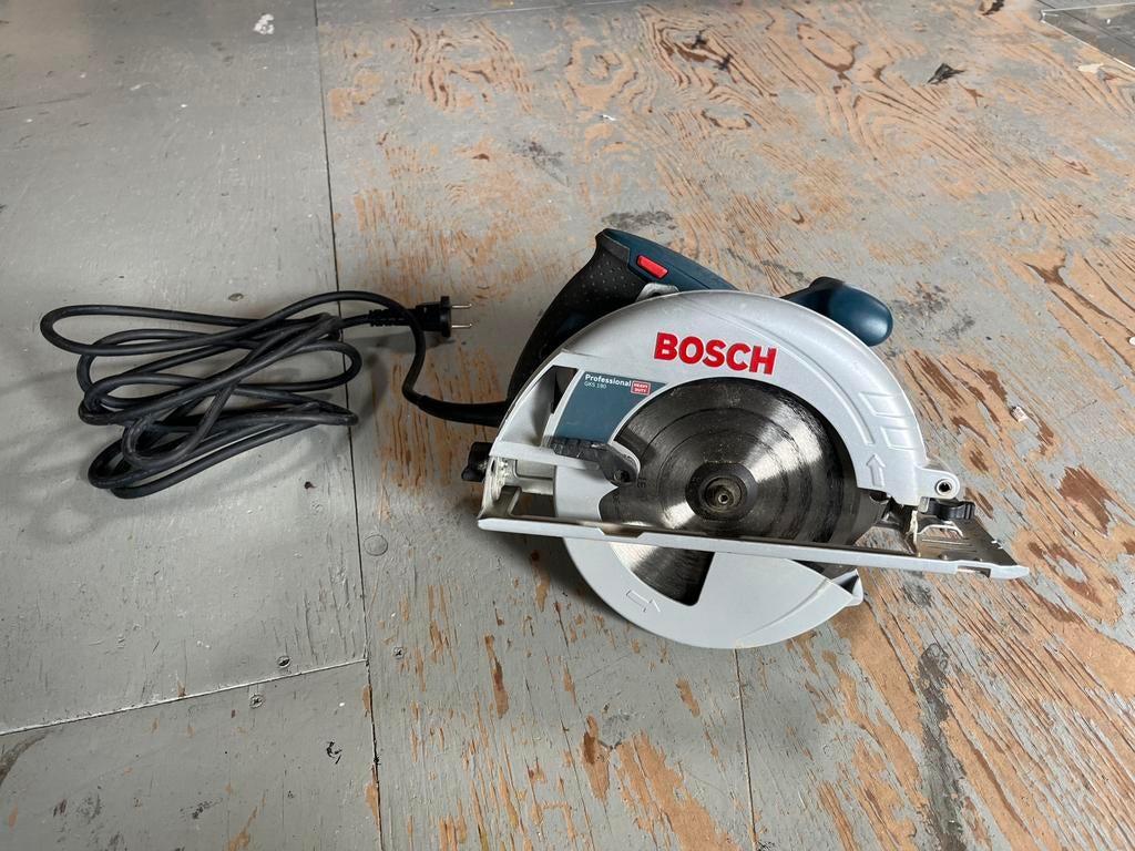 Bosch Professional GKS 190 Cirkelzaag, Gebruikt, Cirkelzaag, Ophalen of Verzenden, 30 tot 70 mm