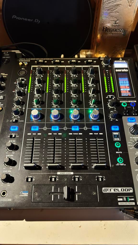 Reloop RMX-90 DVS DJ Mixer, Ophalen of Verzenden, Zo goed als nieuw, Dj-set, Reloop
