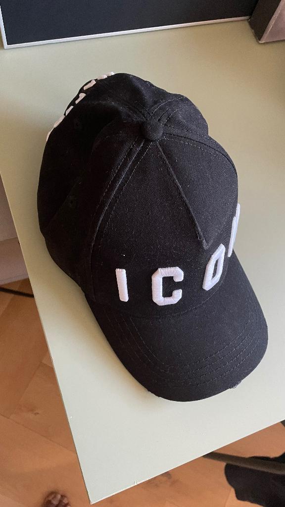 Dsquared2 Icon pet met borduring (zwart), Kleding | Heren, Dsquared2, Nieuw, Pet, One size fits all