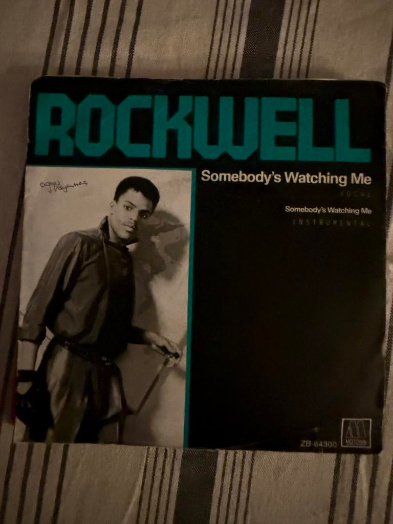 Rockwell - Somebody's Watching Me 7 inch, Gebruikt, 7 inch, Single, Ophalen of Verzenden