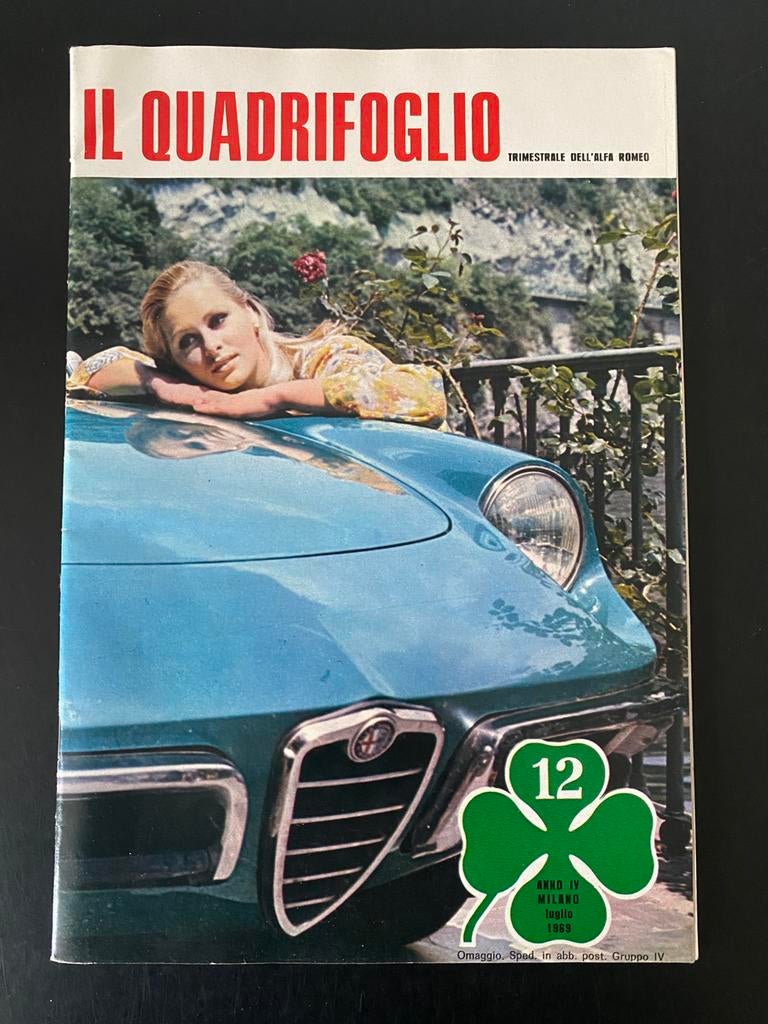 Alfa Romeo IL Quadrifoglio Magazine 1969, Ophalen of Verzenden, Zo goed als nieuw, Alfa Romeo