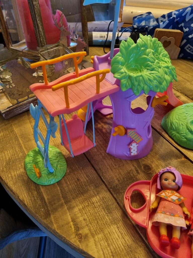 Chou chou boomhutjes, Ophalen of Verzenden, Gebruikt, Poppenhuis