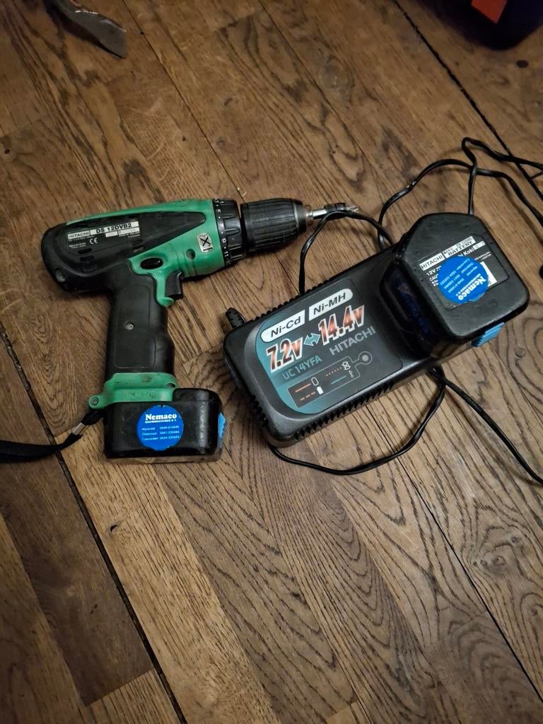 Hitachi DS12DVB2 Boor- en Schroefmachine, Ophalen of Verzenden