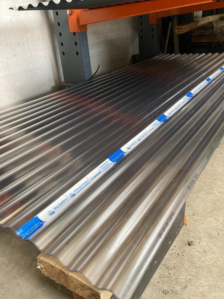 polycarbonaat  platen Dakplaten, Kunststof, Overige kleuren, Nieuw, 15 m² of meer