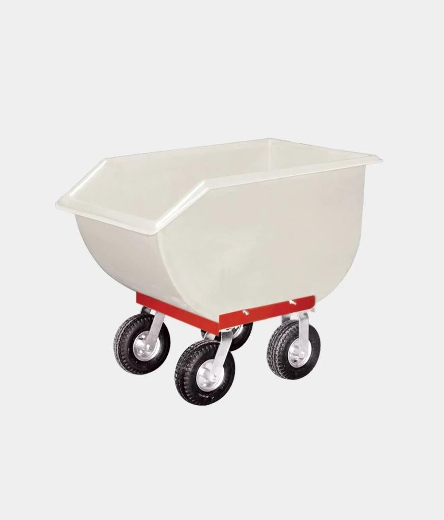 Voerwagen/kruiwagen/strowagen 250 - 575 Liter, Ophalen of Verzenden, Nieuw