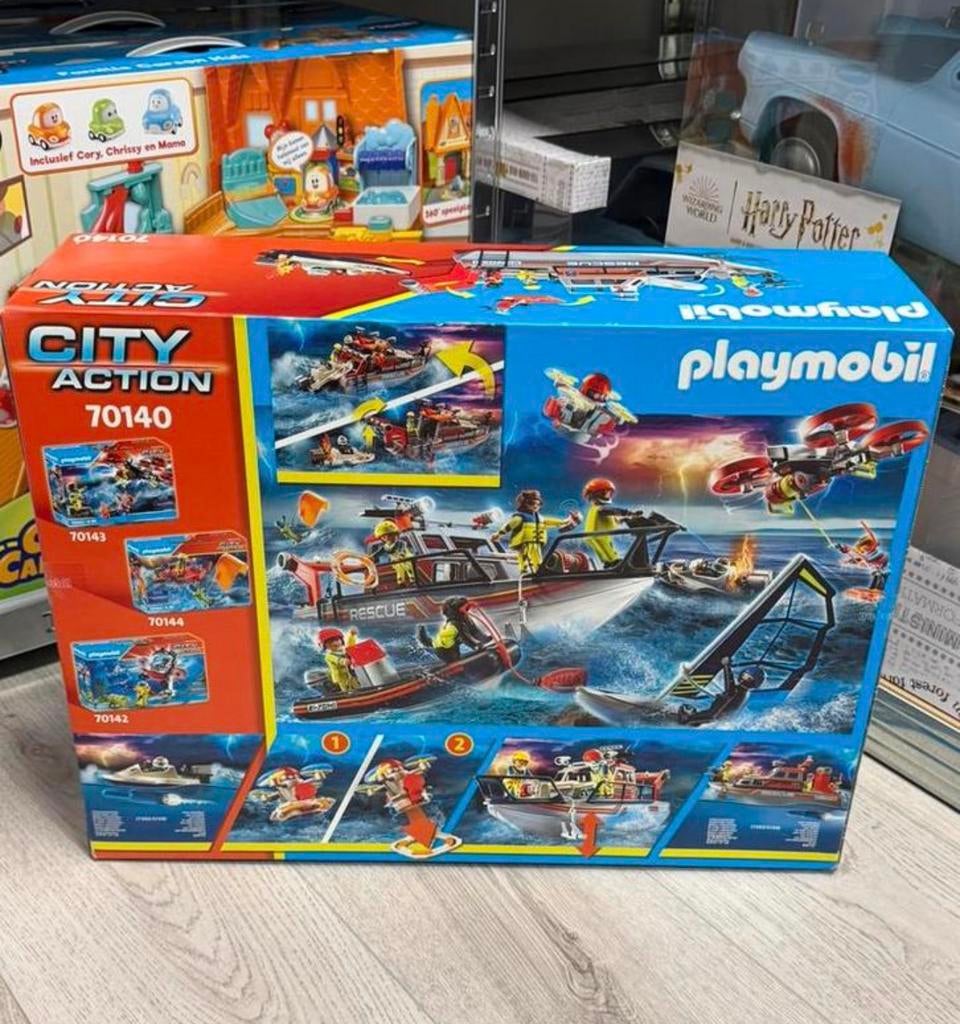 PLAYMOBIL City Action Redding op zee met reddingsboot 70140, Nieuw, Ophalen of Verzenden, H, H