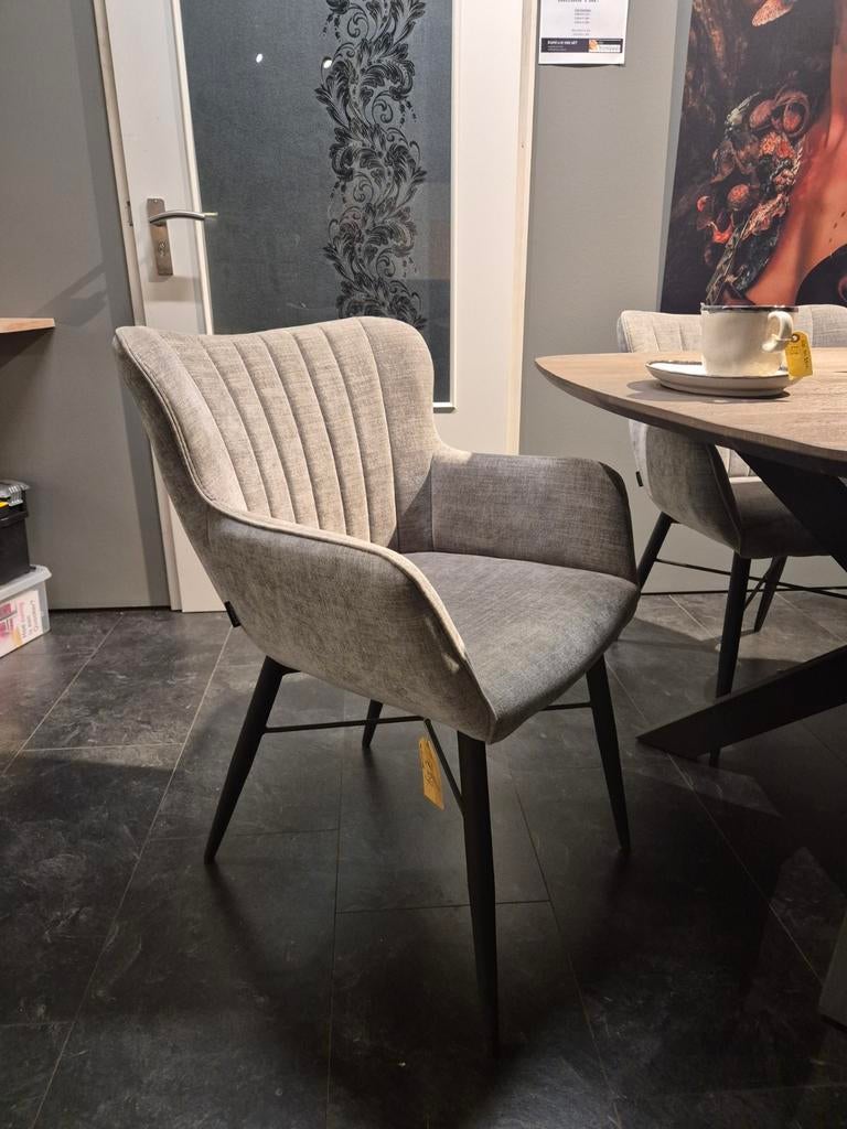 4x eetkamerstoel MX Sofa, Ophalen, Overige kleuren, Nieuw, Stof