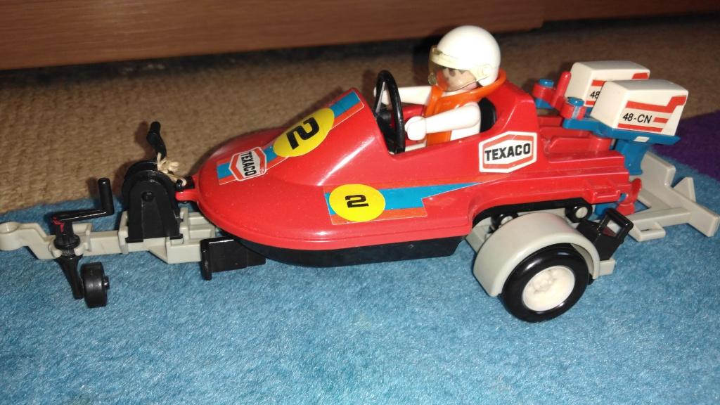 Playmobil Raceboot en Trailer, Ophalen of Verzenden, Gebruikt, Complete set