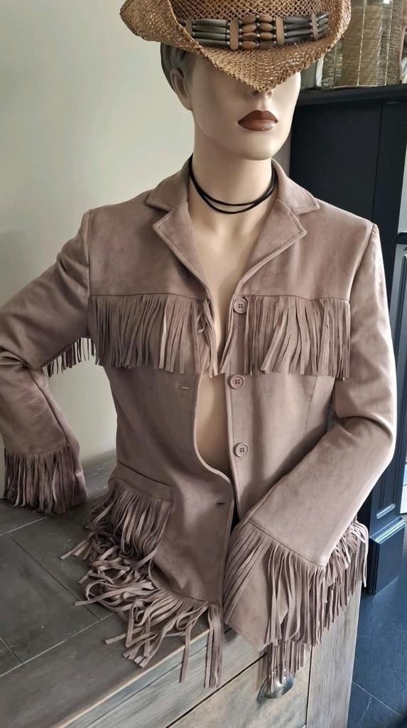 Cowboy jasje, Beige, Nieuw, Jasje, Ophalen