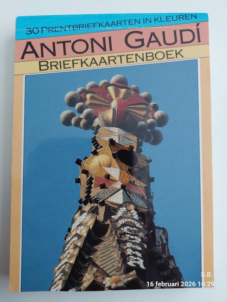 Antoni Gaudí Briefkaartenboek, Verzamelen, Verzenden, 1980 tot heden, Overige thema's