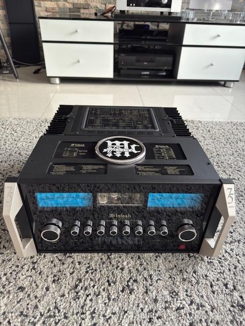 Mcintosh MA12000 75th Anniversary, Ophalen of Verzenden, Zo goed als nieuw, 120 watt of meer, Overige merken