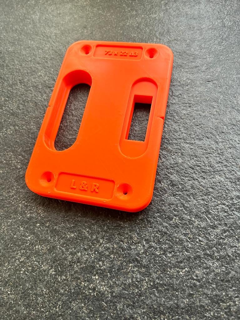 Freesmal tbv Sluitplaat 73x22, Ophalen of Verzenden, Nieuw