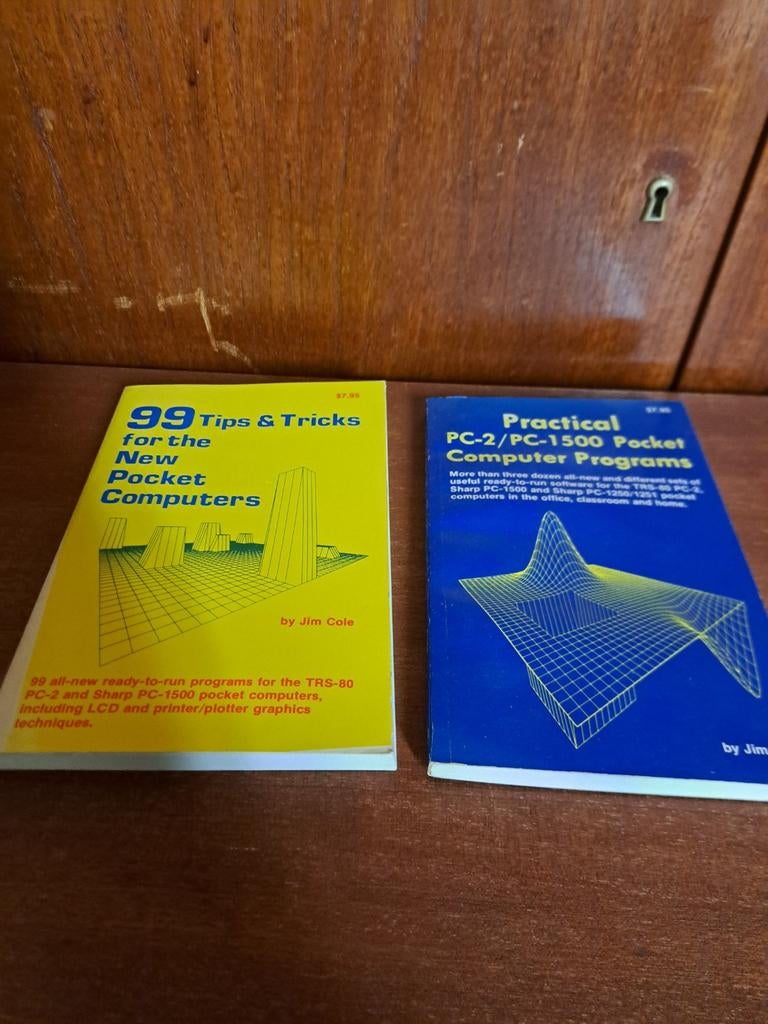 TRS 80 pocket computer Sharp vintage, Ophalen of Verzenden, Gelezen