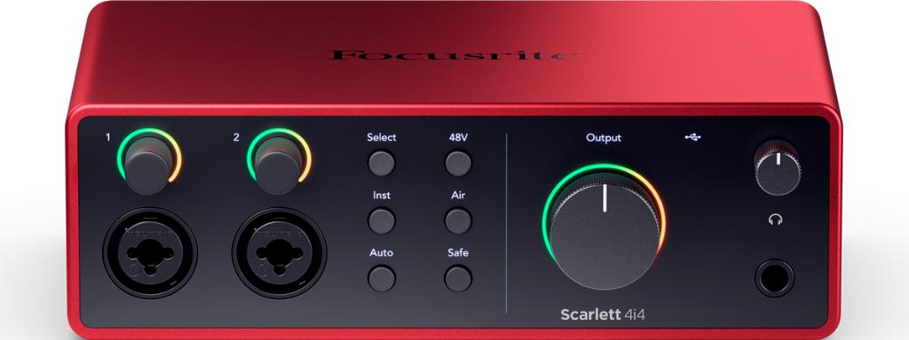 Focusrite Scarlett 4i4 4th gen audio interface, Extern, ., Nieuw, Ophalen of Verzenden