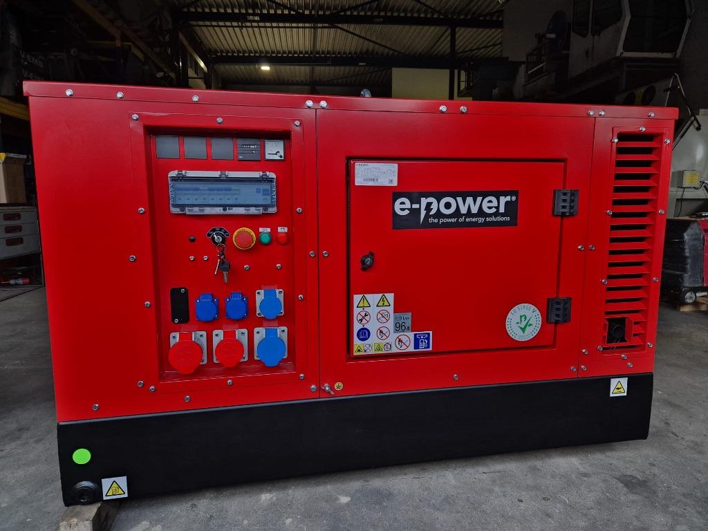 EPS183tde NIEUW 18 kVA Kubota geluidgedempt dieselaggregaten, Doe-het-zelf en Verbouw, Aggregaten, Ophalen, Dieselolie, Geluidgedempt