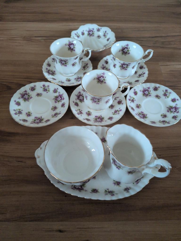 Royal Albert Sweet Violets set, Ophalen of Verzenden