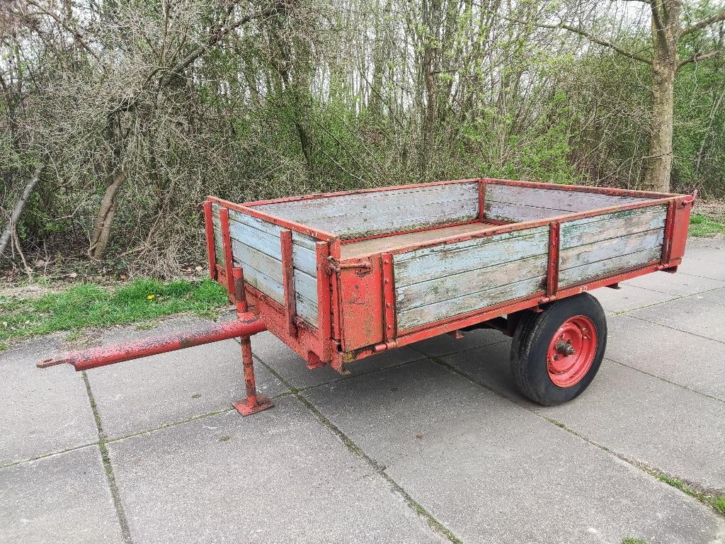 3 "landbouwwagens" (eigenbouw, van Lengerich, Schuitemaker)