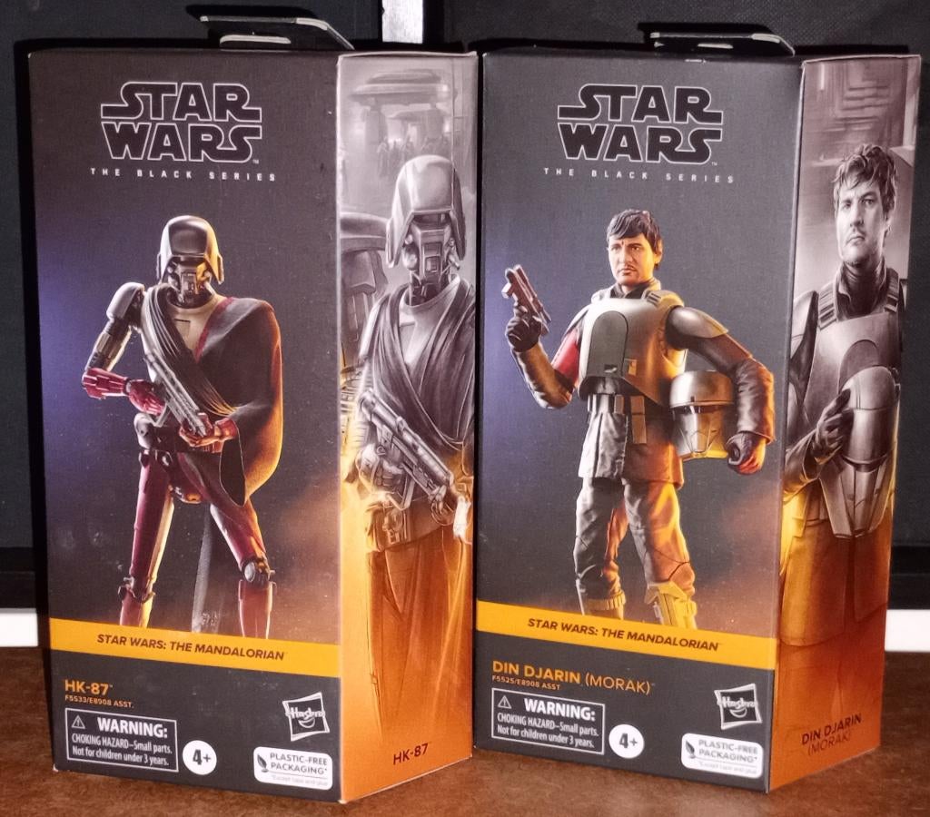 Star Wars Mandalorian - Din Djarin en HK-87 (black serie), Ophalen of Verzenden, Nieuw