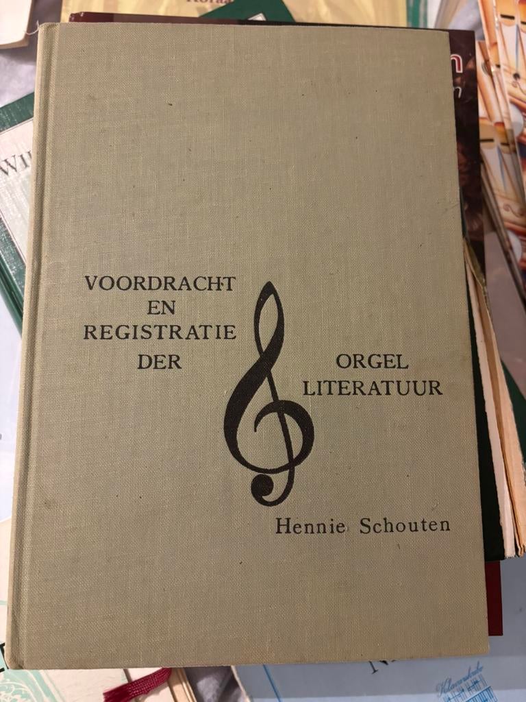 Voordracht en registratie der orgelliteratuur, Klavarskribo, Boeken, Muziek, Ophalen of Verzenden, Gelezen, Genre of Stijl
