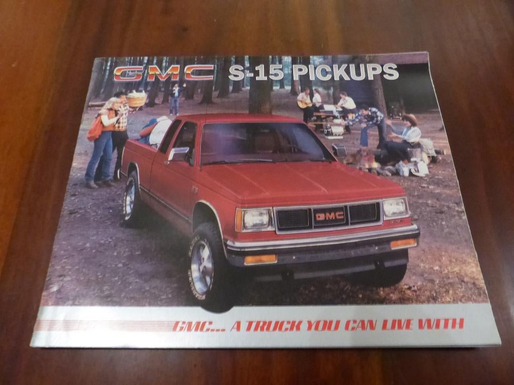 GMC 1985 S-15 pickups brochure USA, Boeken, Auto's | Folders en Tijdschriften, Zo goed als nieuw, Overige merken, Verzenden