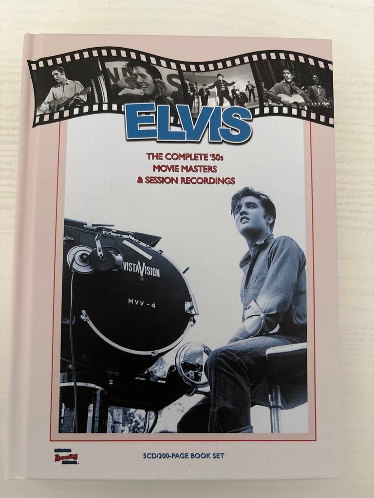 #300 Elvis - The Complete '50s - 5CD/Boek Set hardback book, Ophalen of Verzenden, Nieuw, Boek, Tijdschrift of Artikel