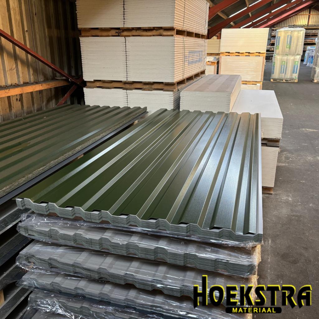 🟢 Damwand groen RAL6007 €12,50 per m2!, Ophalen, Nieuw, Overige materialen