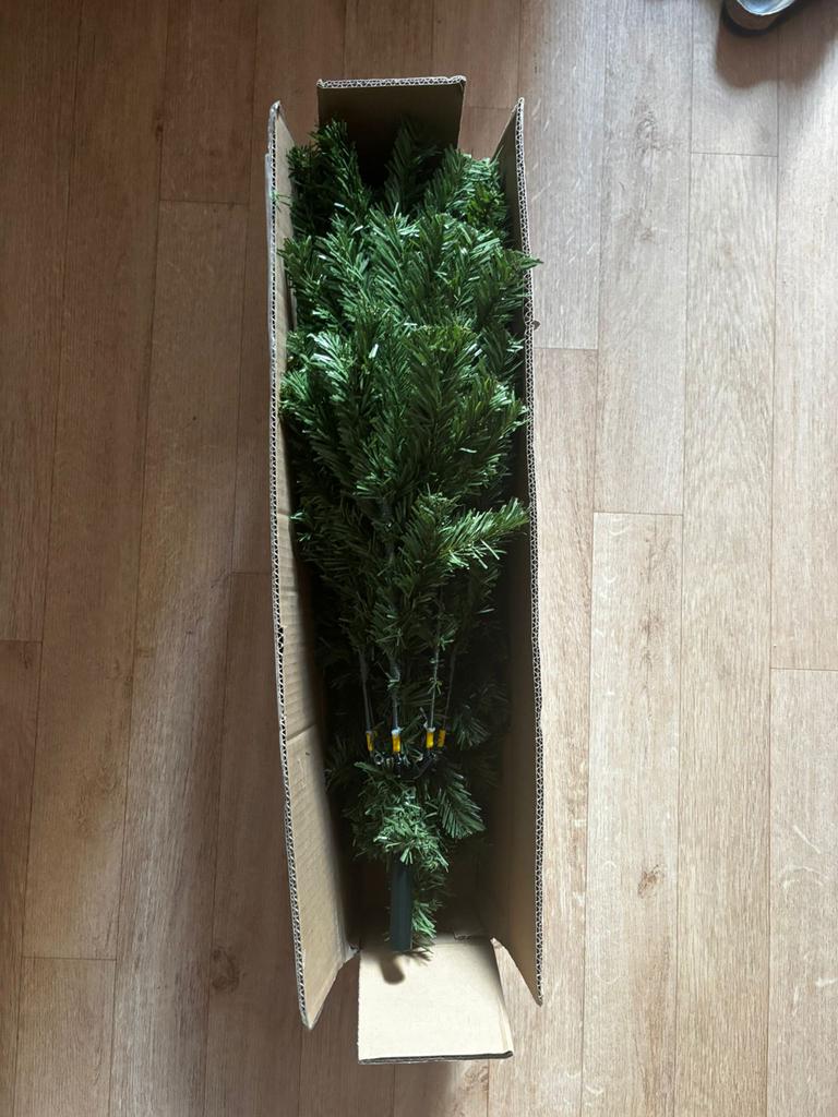 Kerstboom 1,2M, Ophalen, Zo goed als nieuw