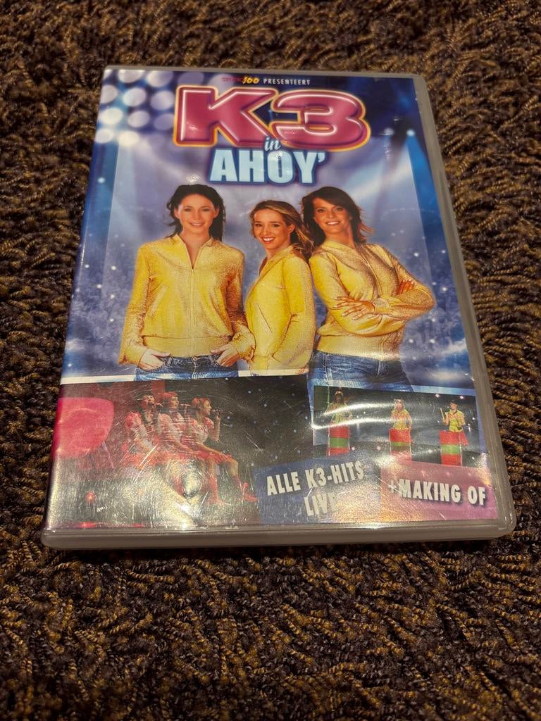 K3 in Ahoy' DVD - Live Hits & Making Of, Ophalen, Muziek, Alle leeftijden, Zo goed als nieuw