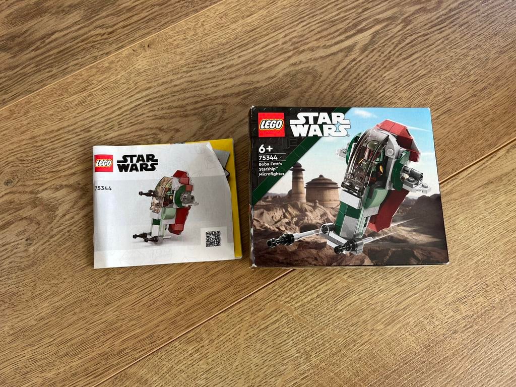 Lego star wars 75344 compleet, Ophalen, Zo goed als nieuw