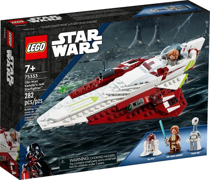 Lego | StarWars | Jedi Starfighter - Obi-Wan Kenobi | 75333, Lego, Lego, Nieuw, https://legohouse.com/en-gb/info/contact-us/
