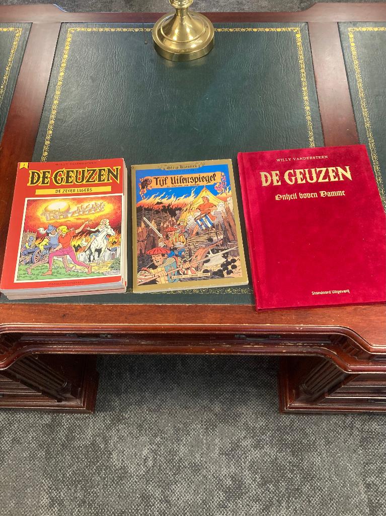 Complete serie De Geuzen stripboeken 1 t/m 10….., Boeken, Stripboeken, Complete serie of reeks, Ophalen, Gelezen, Willy Vandersteen