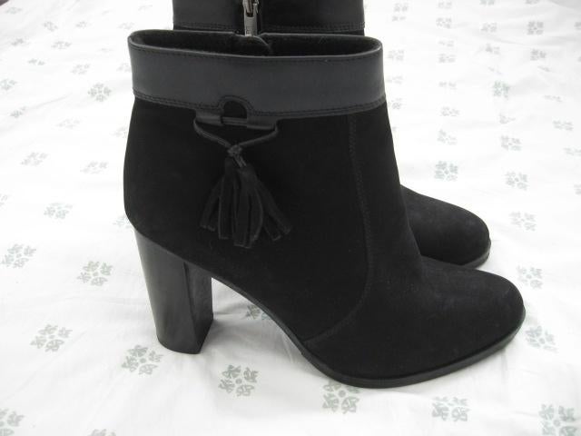 Lasocki zwarte enkellaarzen met franje, mt 41 NIEUW, plateau, Kleding | Dames, Schoenen, Zwart, Lasocki, Lage of Enkellaarzen
