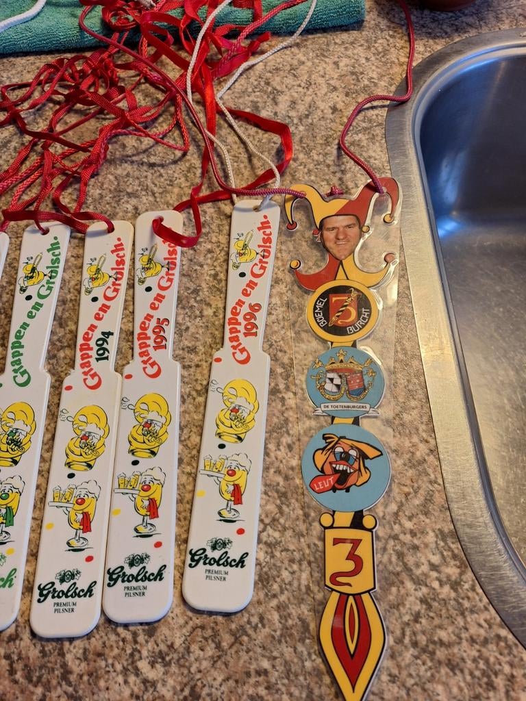 Collectie Bier Reclame Artikelen - Grolsch en Meer!, Ophalen of Verzenden, Gebruikt, Carnaval
