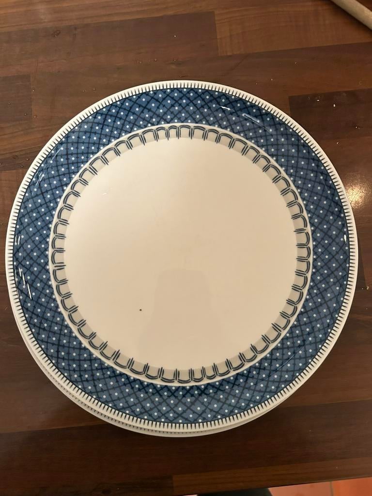 GEVRAAGD Villeroy Casale blu bord, Antiek en Kunst, Ophalen of Verzenden