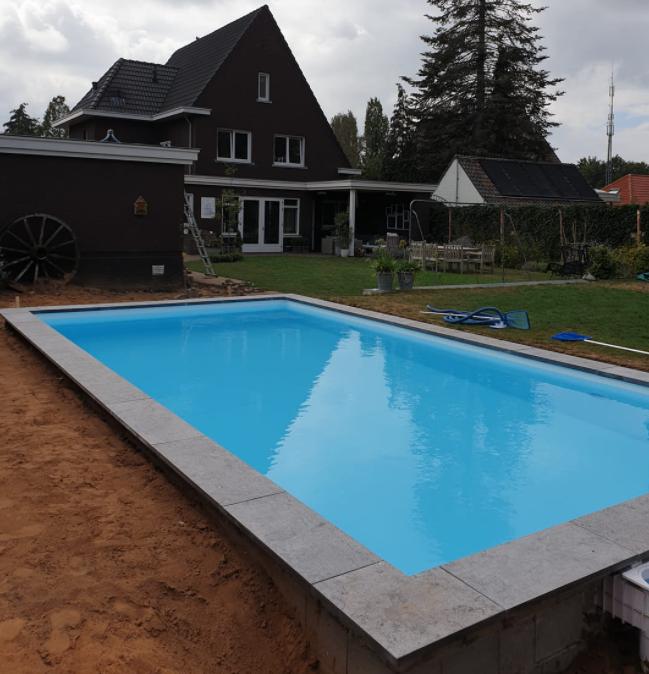 zwembadranden natuursteen 100x35x3/5 cm actie, Ophalen, Nieuw, Overige typen