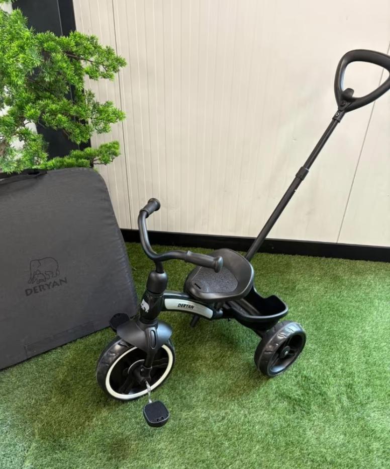 Deryan Driewieler met duwstang, Ophalen of Verzenden, Zo goed als nieuw, Deryan, Duwstang