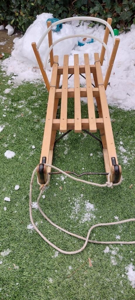 Slee -75 EUR, Ophalen, Rugleuning, Gebruikt, Hout