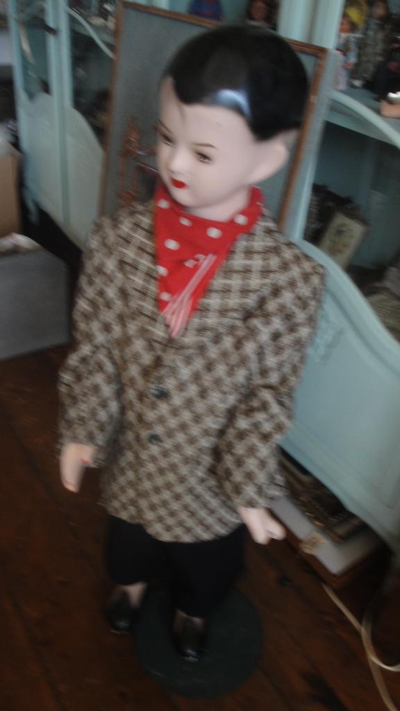 vintage etalagepop kinderpop, Antiek en Kunst, Ophalen of Verzenden