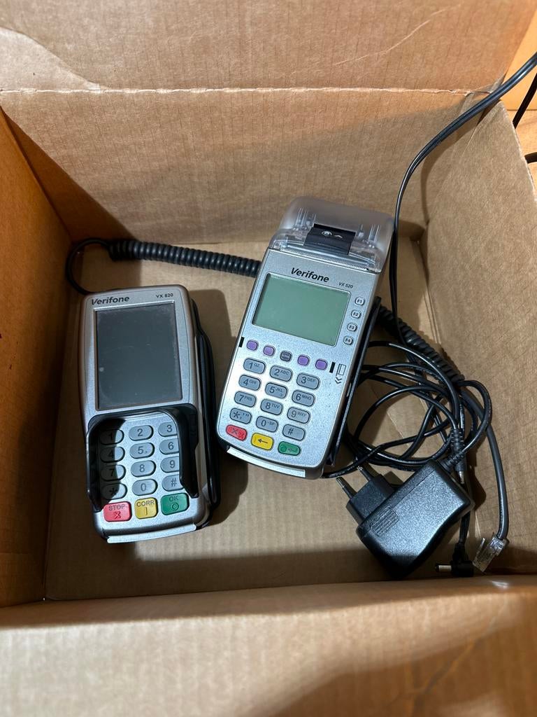 Betaalautomaten Verifone VX 820 en VX 520, Ophalen of Verzenden