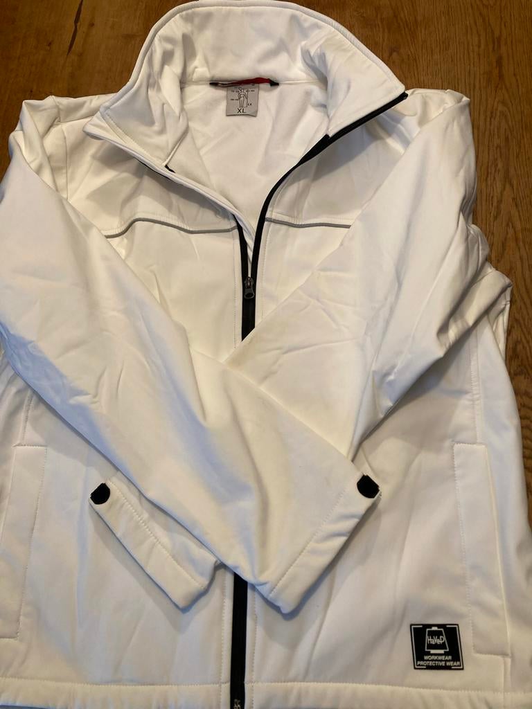 Schilders jas en shirt - Maat XL - Wit, Ophalen of Verzenden, Zo goed als nieuw