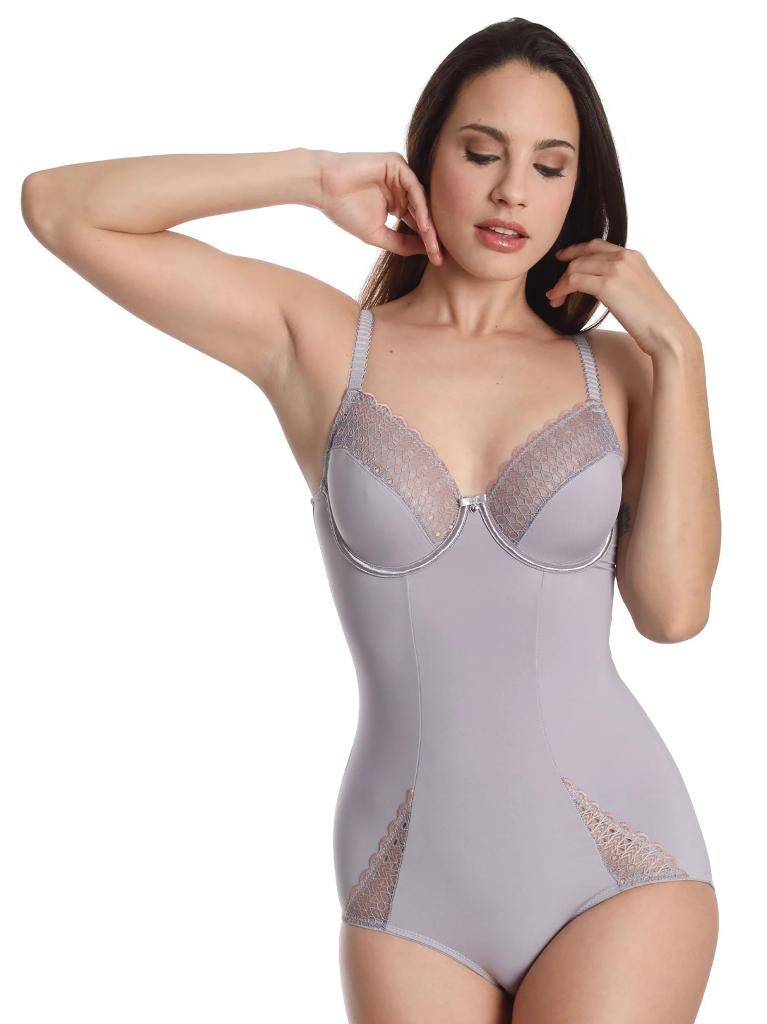 Sassa Mode Body type Lovely Secret Grijs 75B (197), Sassa Mode, Ophalen of Verzenden, Grijs, Body of Korset