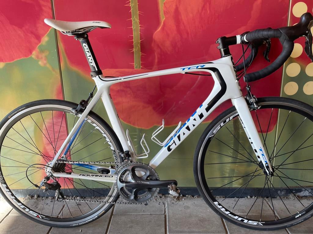 Giant TCR Advanced 2013 racefiets - M/L - ultegra - gebruikt, Fietsen en Brommers, Fietsen | Racefietsen, Gebruikt, Heren, Giant